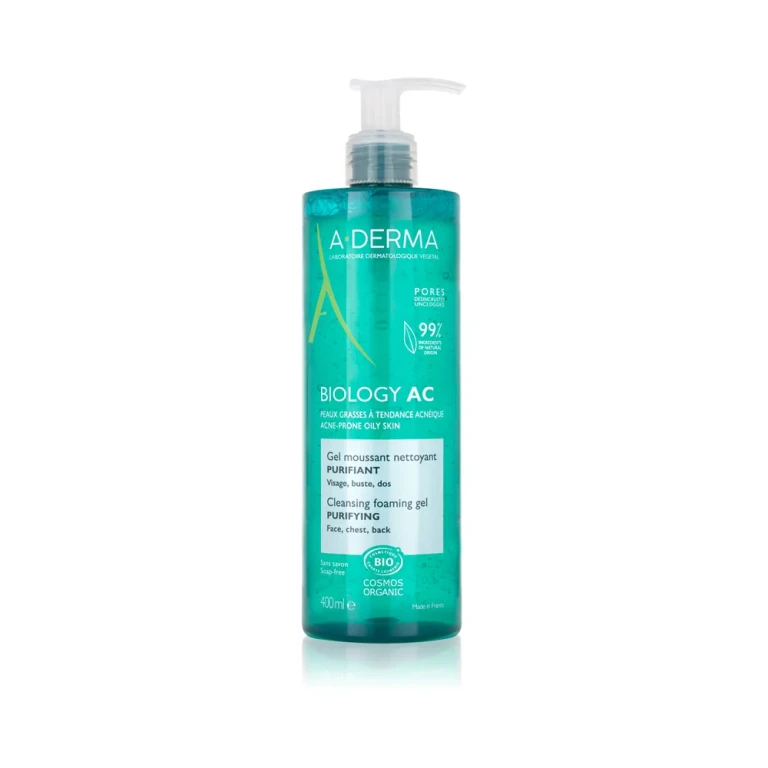 A-Derma Biology AC ORGANIC Foaming Cleansing Gel 400ML