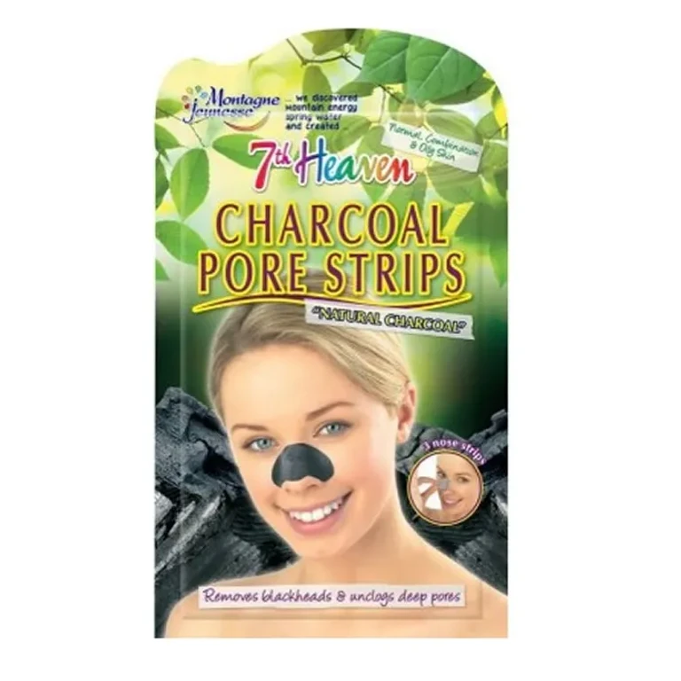Charcoal pore strips 3 units