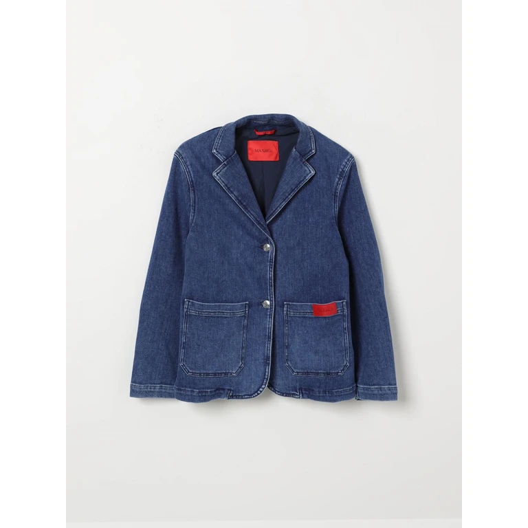Single-Breasted Denim Blazer (MX0279MX01GMX01)