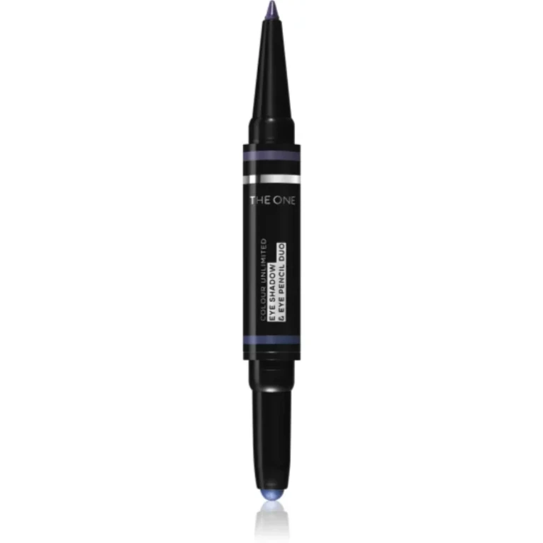 The One Colour Unlimited 2 in 1 eyeshadow and eye pencil color Azure Blue 1.2 g