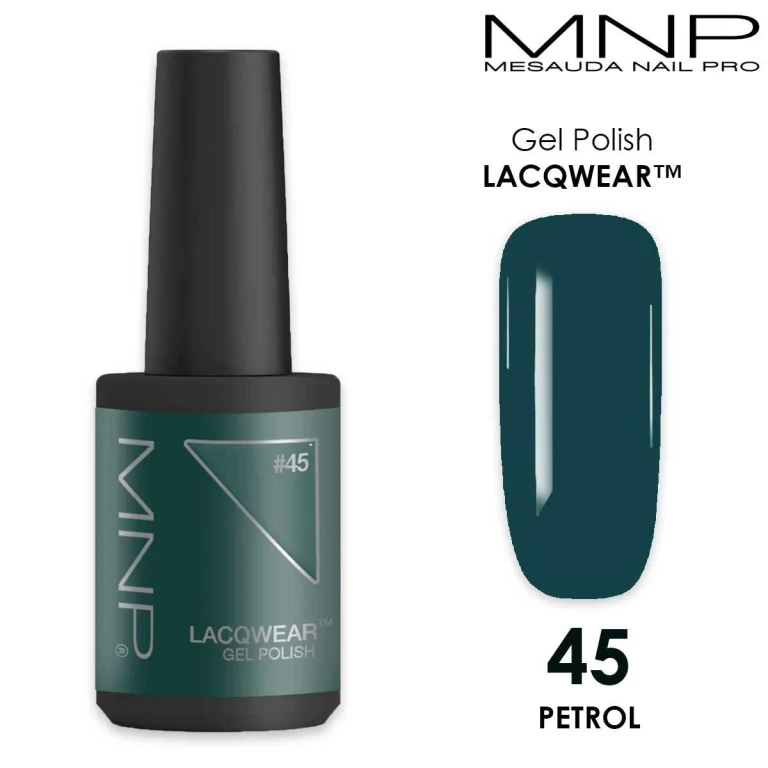 Lacqwear Mnp 10 Ml Gel Polish 45 Petrol