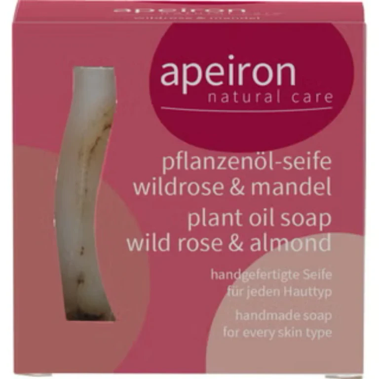 Wild Rose and Almond Oil Vegetable Soap 100 g