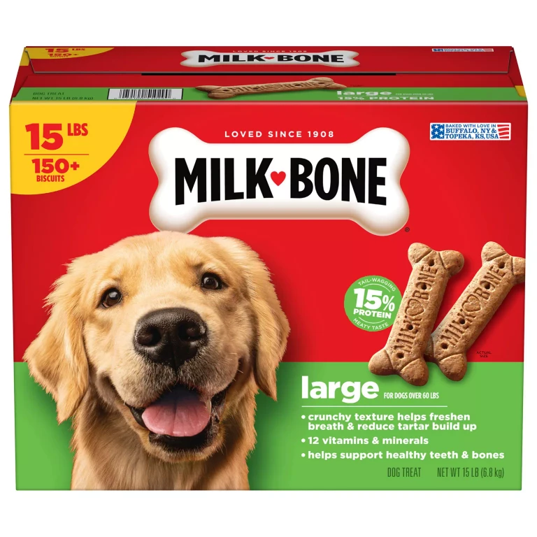 Original Flavor Large Crunchy Dog Biscuits, 15 lbs.