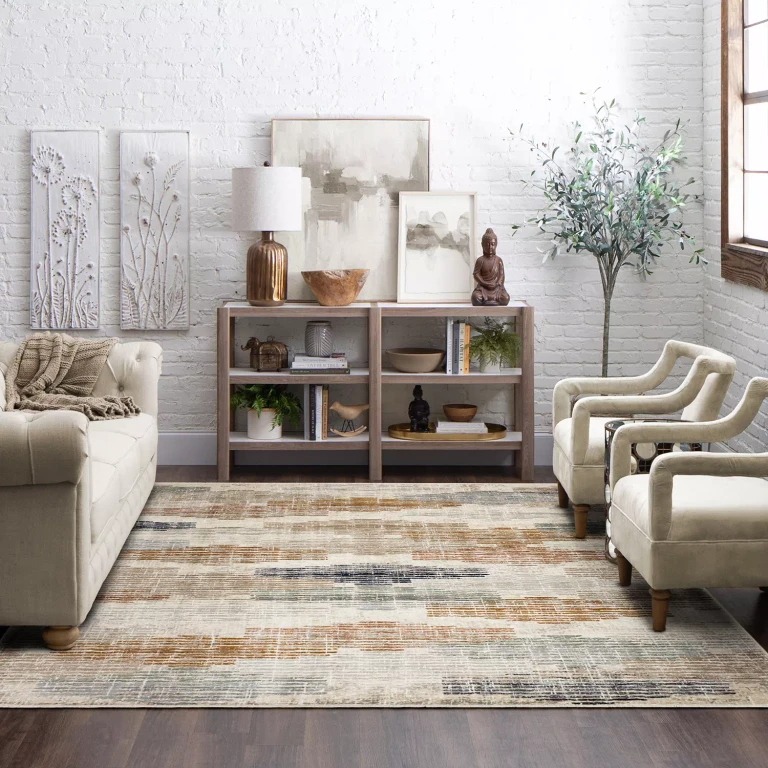 Woven Traditional Area Rug:- 7'10' x 10'1', Braddock Multi