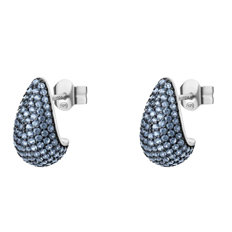 Blue Cloud Fantasy Teardrop Earrings FCL115
