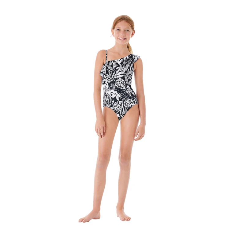 Girls Swim Black 2T:- Black, 2T