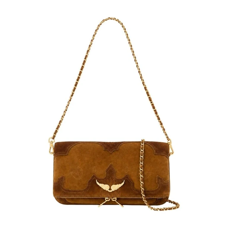 Bolsa transversal Zadig & Voltaire marrom
