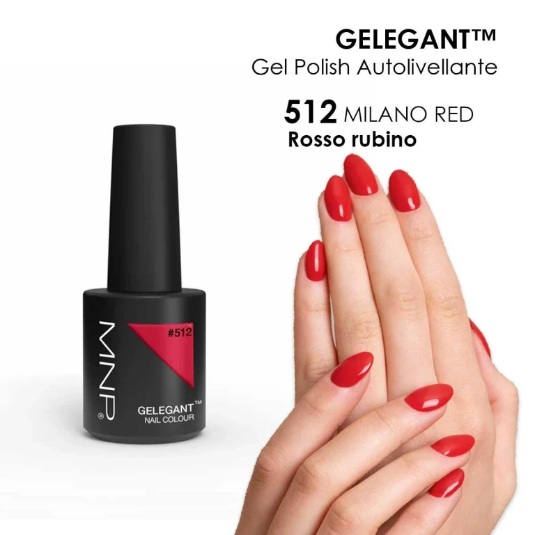 MNP MESAUDA GELEGANT Gel Polish 8ml 512 Milano Red