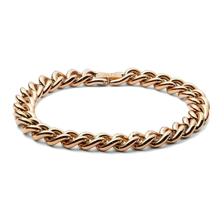 Women's Gold-Plated Distinctive Bracelet Chunky Chain Dw00400847