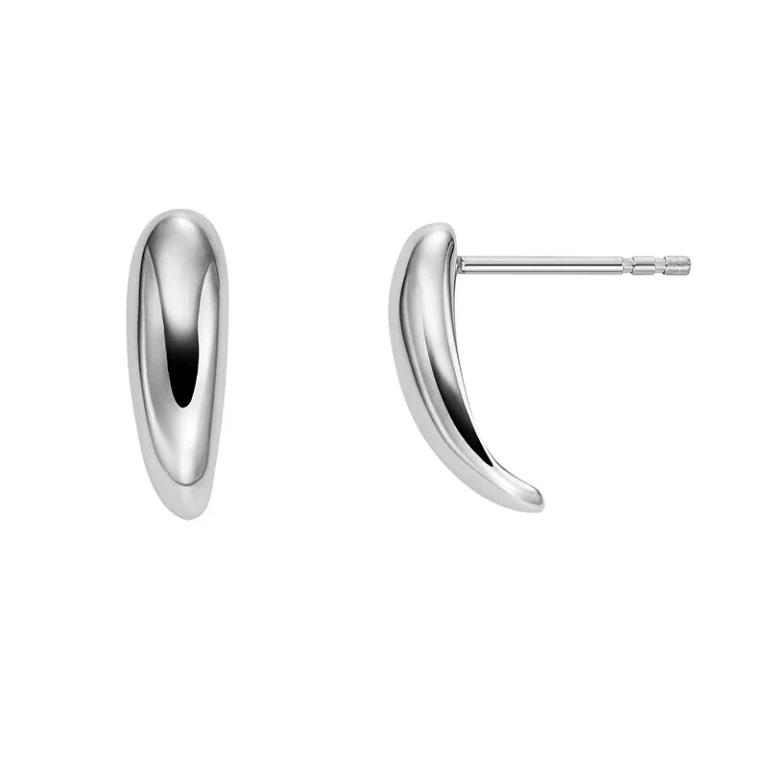 Anja Pebble Skj1853040 Steel Charms Earrings