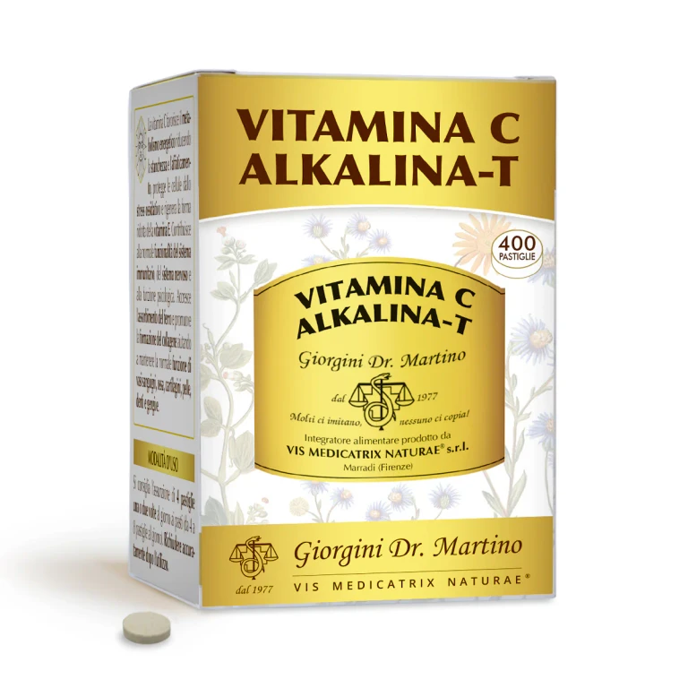 Alkaline Vitamin C-T 200 G - Tablets of 500 Mg