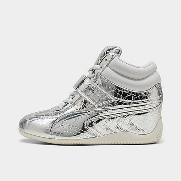 Speedcat Wedge Luster Casual Schoenen in PUMA Silver/Vapor Grey