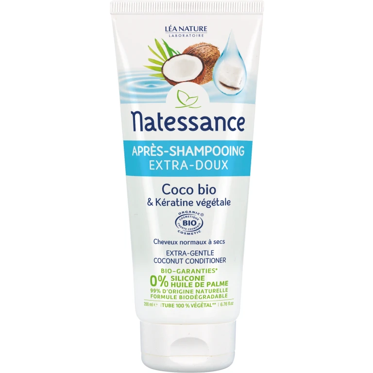 Coconut After Shampoo Extra Sweet Bio and Organic Vegetable Keratin 200ml
