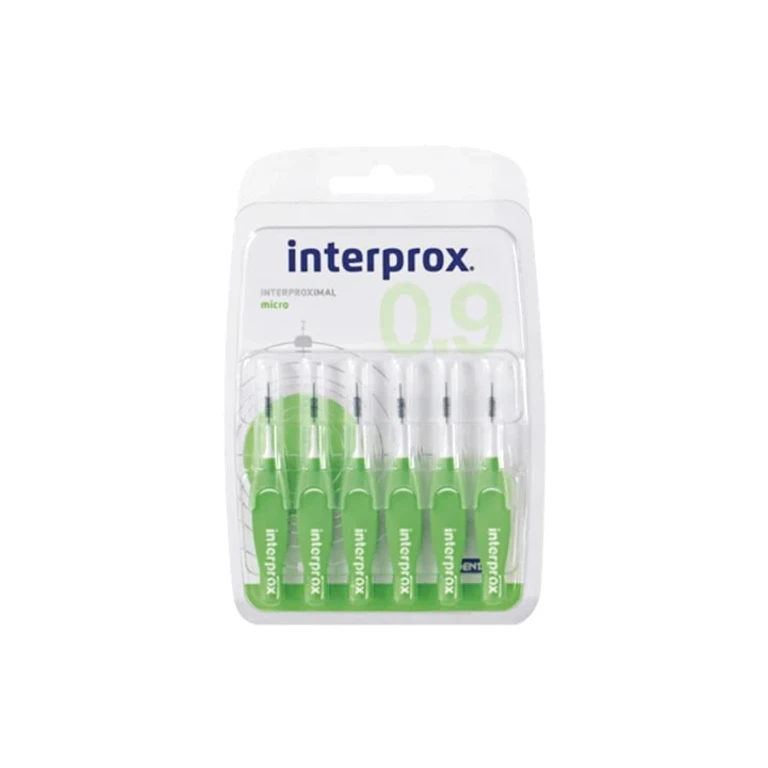 Interprox Interdental Brushes 0.9 Micro 2.4mm x6