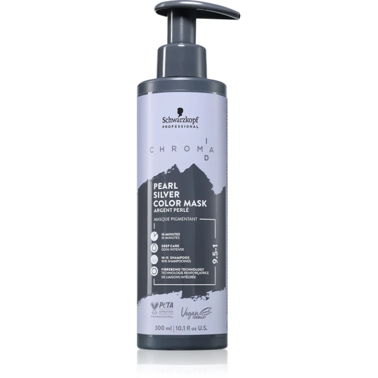 Professional Chroma ID Color Mask Intense Bonding Color 9.5-1 Plata Perla 300 ml