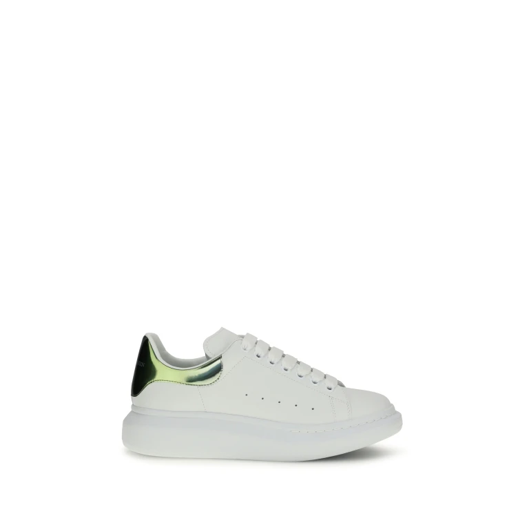 Sneakers Leather White/Green