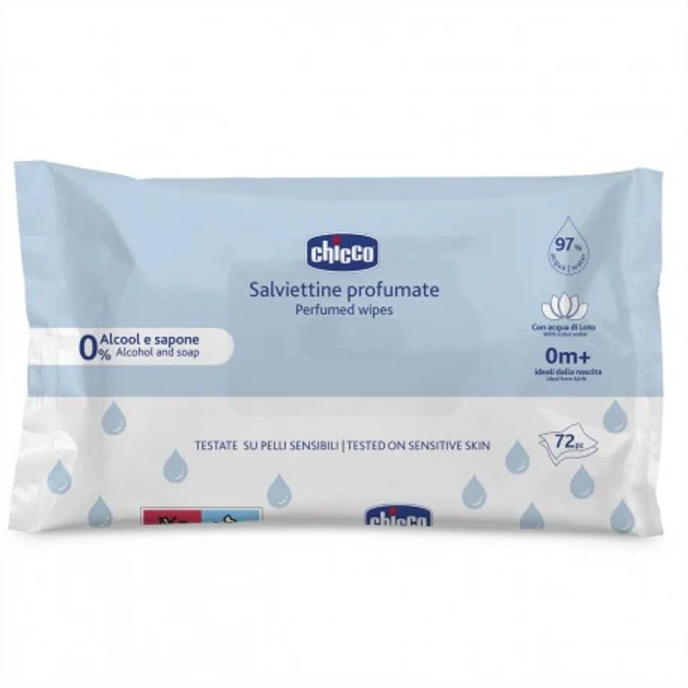 Scented Wipes Chicco 72 Pieces