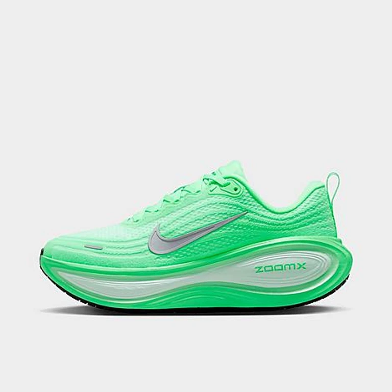 Nike Women's Vomero Plus Running Shoes in White/Illusion Green/Cucumber Calm Size: 5.0