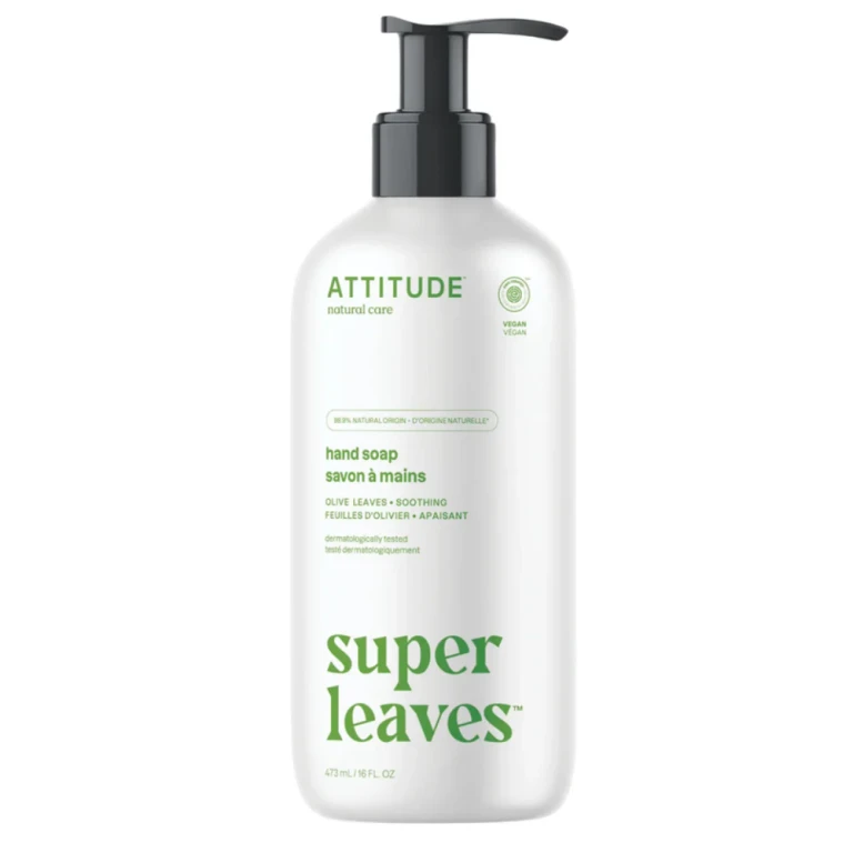Attitude Natural Hand Soap Super Leaves Olive Leaves (Hand Soap) 473 ml