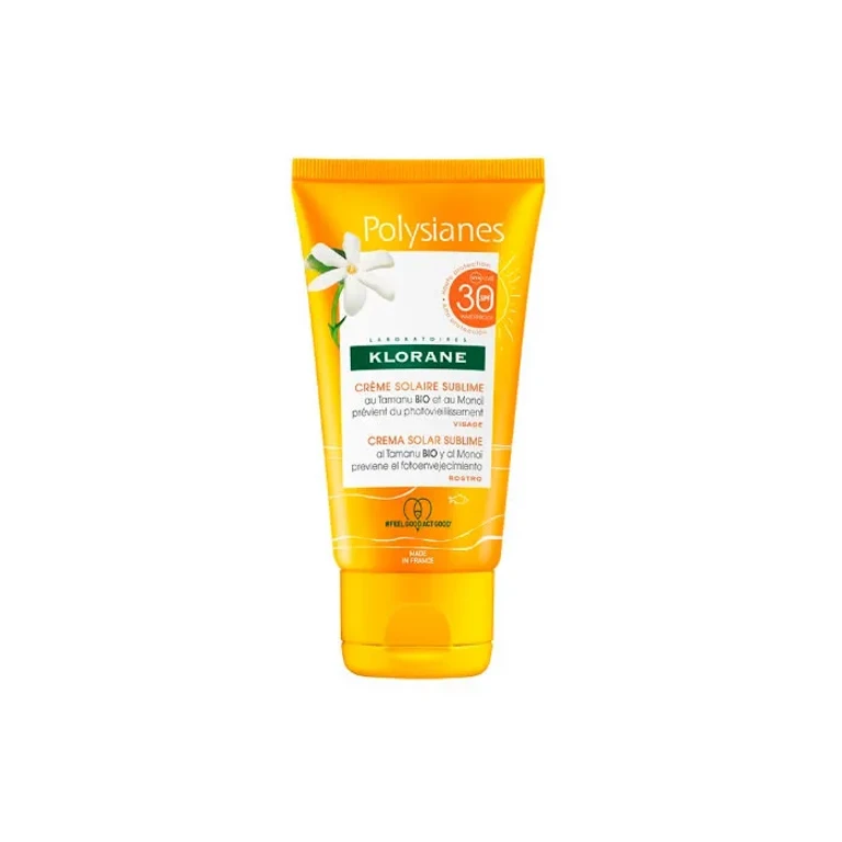 Polysianes Sublime Face Sunscreen Cream Spf30 50ml