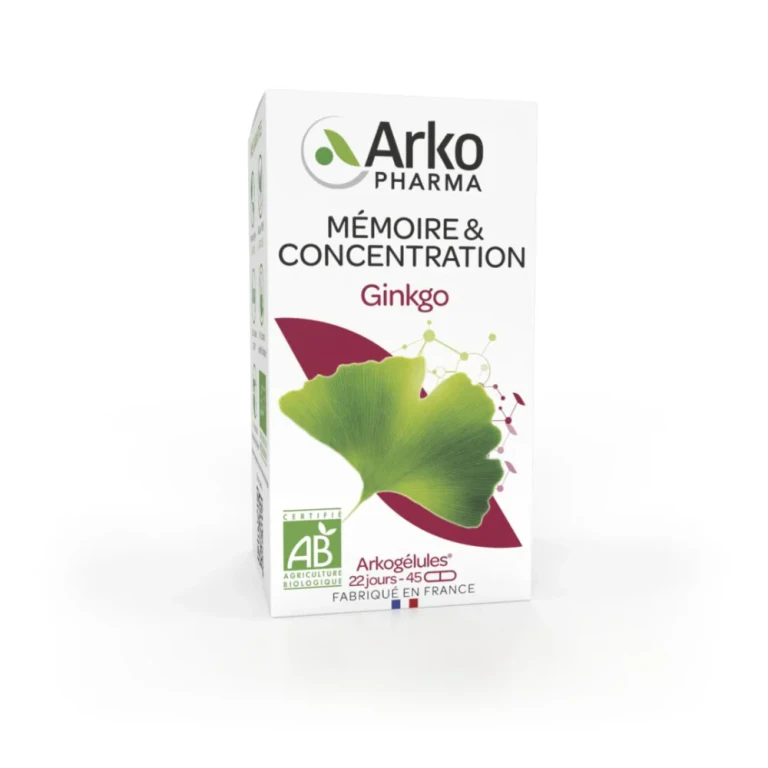 ArkoCapsule - Ginkgo - Memory & Concentration - BIO 45 Capsules