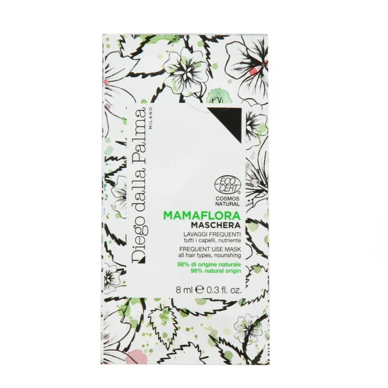 Set Diego Dalla Palma Mama Flora Silicone-Free Cream Mask Nourishing Hair Treatment 15 pieces 8 ml