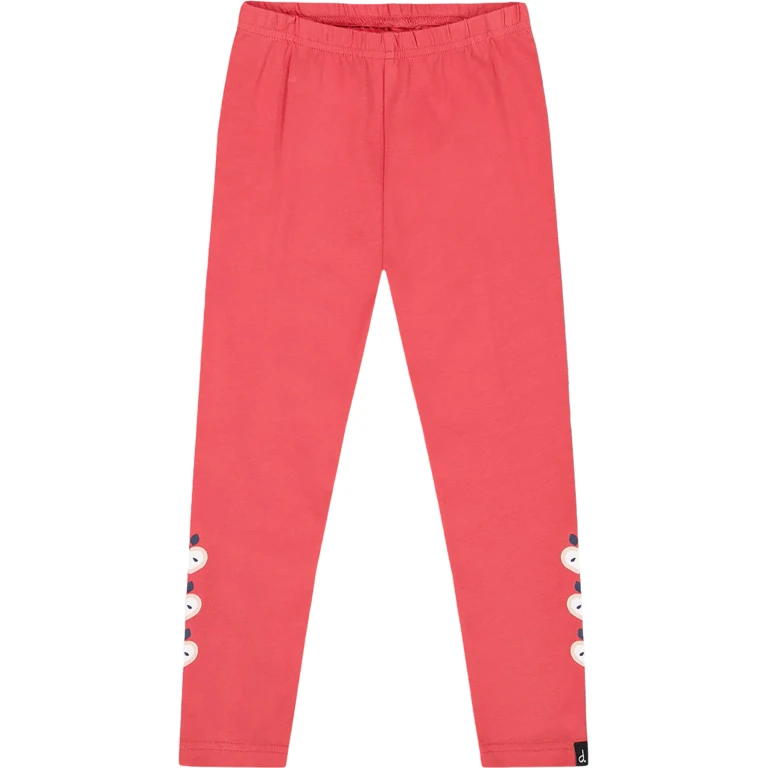 Apple Organic Cotton Leggings - Little Girl