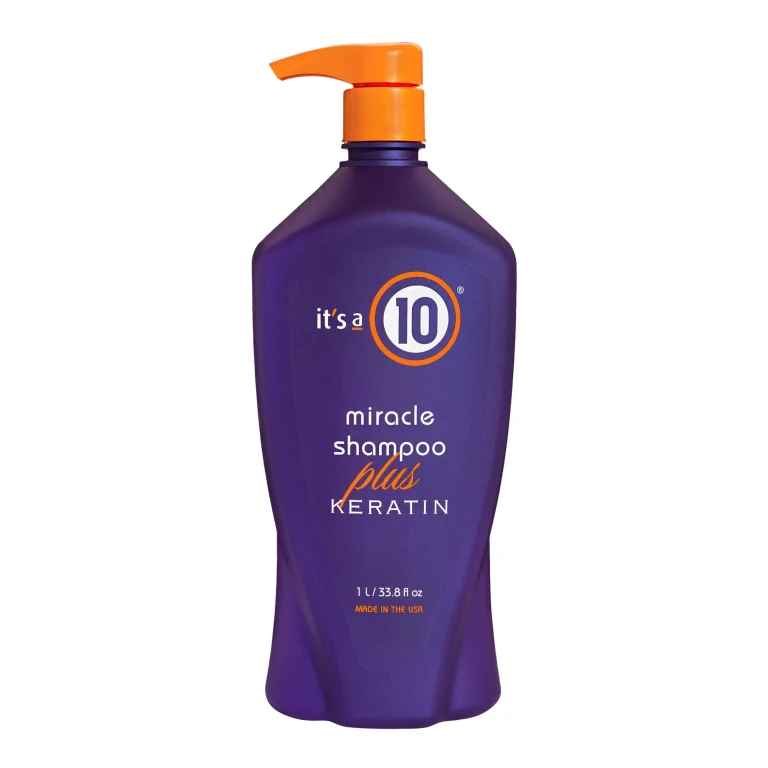 It's a 10 Miracle Shampoo Plus Keratin Shampoo for hair Moisturises and protects 1000 ml