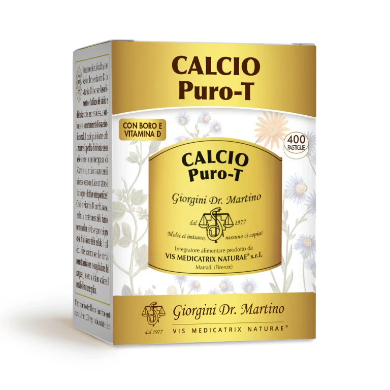 Pure Calcium-T 200 G - Tablets of 500 Mg