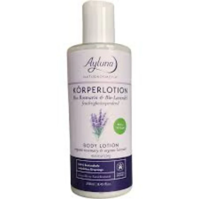 Organic Rosemary and Organic Lavender Body Lotion 250 ml
