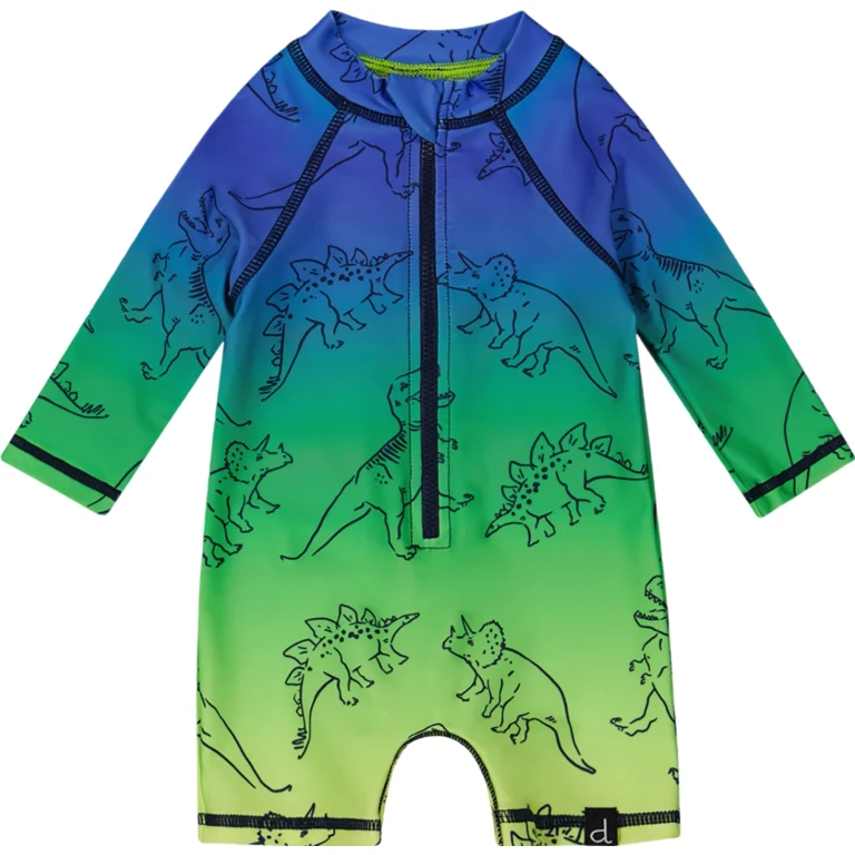 Long Sleeve One-Piece Rashguard - Little Boy