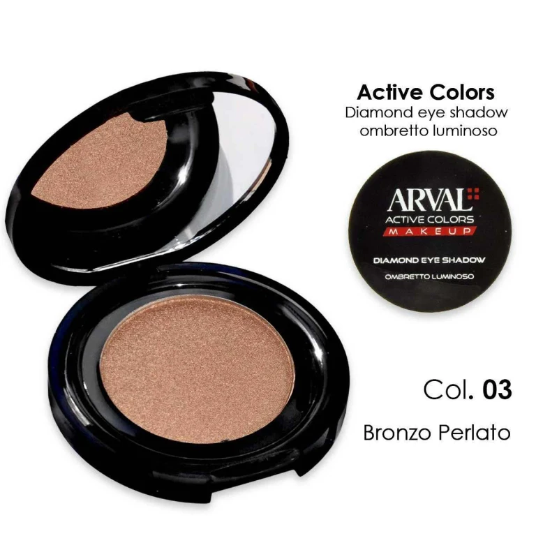 Arval Diamond Eye Shadow N. 03 - Pearly Bronze Luminous Eyeshadow