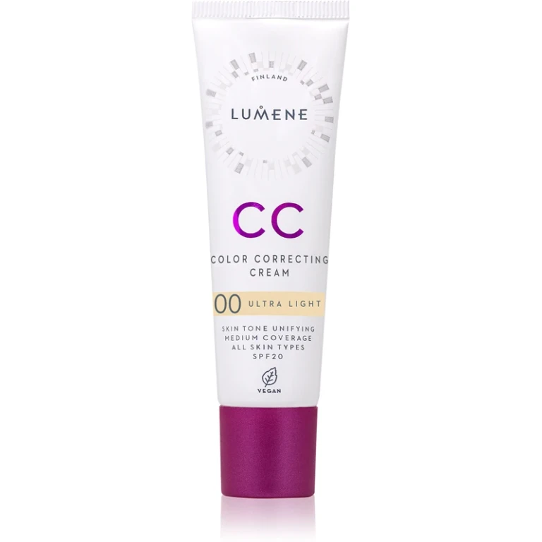 Color Correcting CC cream for uniform color SPF 20 color 00 Ultra clear 30ml