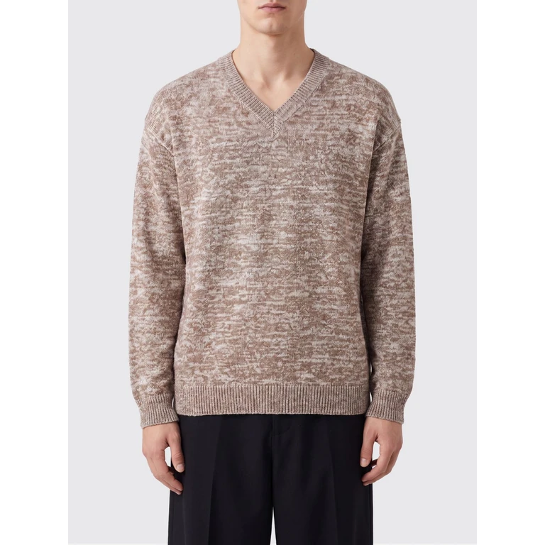 Pull en coton beige Maison Margiela