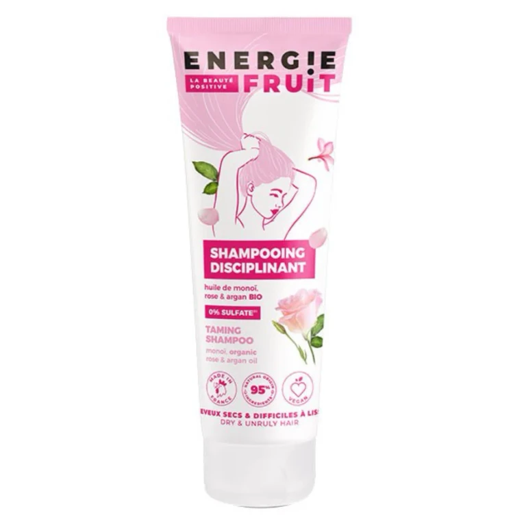 Monoi Pink Sulphate-Free Shampoo & Organic Argan Oil for Dry and Unruly Hair 250ml