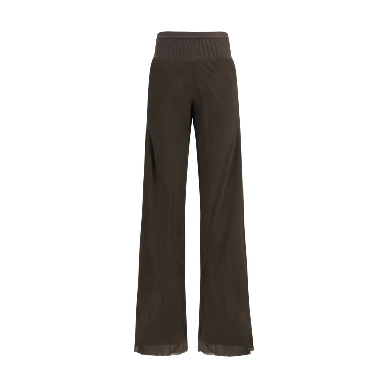 Bias Pants Silk Dark Dust