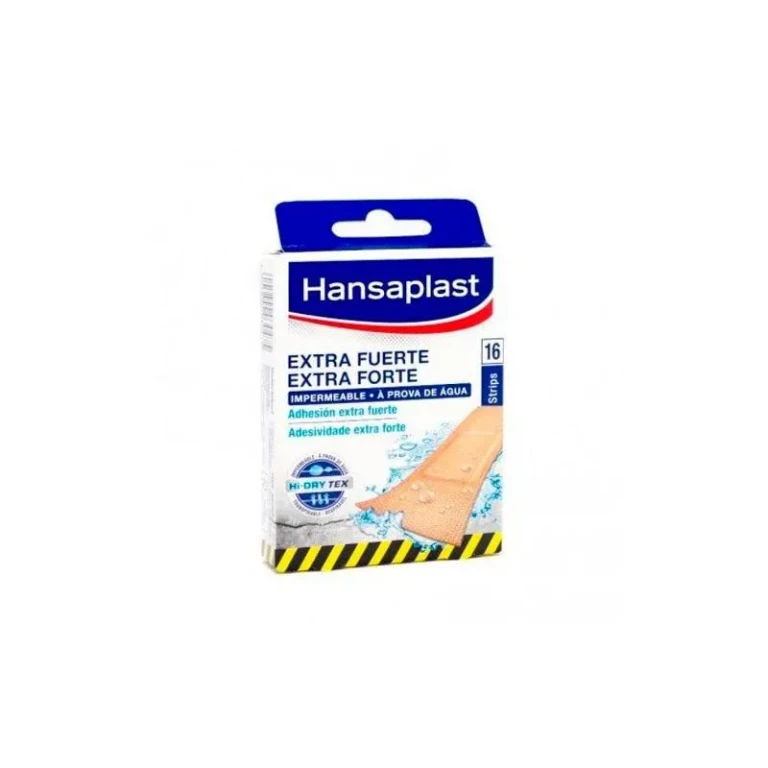 Extra strong adhesive bandage Hansaplast 16 strips