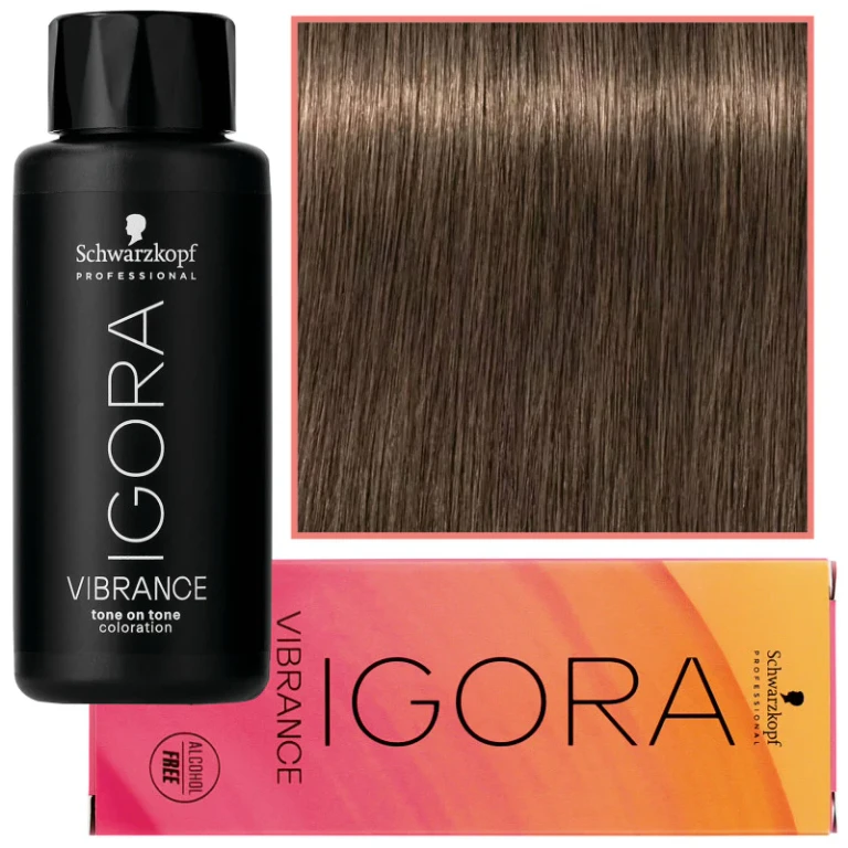 Professional Igora Vibrance 半永久染发剂 6-6 深巧克力金发