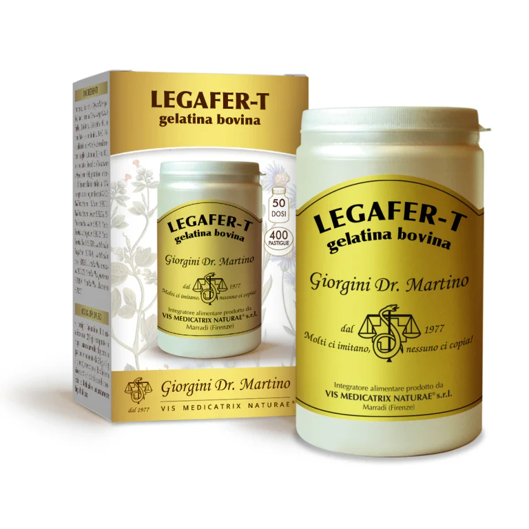 Legafer-T Bovine gelatine 200 gr - 400 tablets of 500mg
