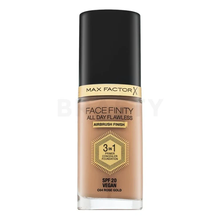Facefinity All Day Flawless Flexi-Hold 3in1 Primer Concealer Foundation SPF20 64 30 ml