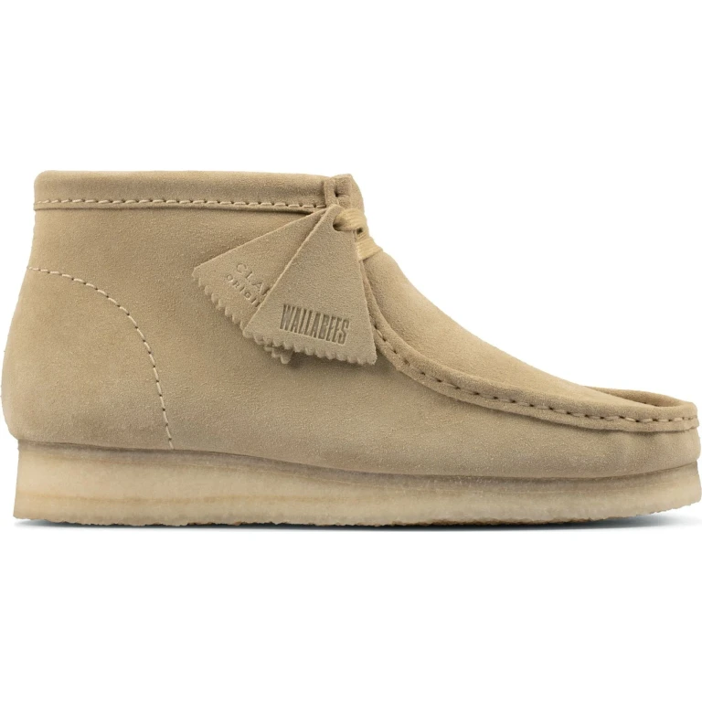 Wallabee Suede Boots - Men's
