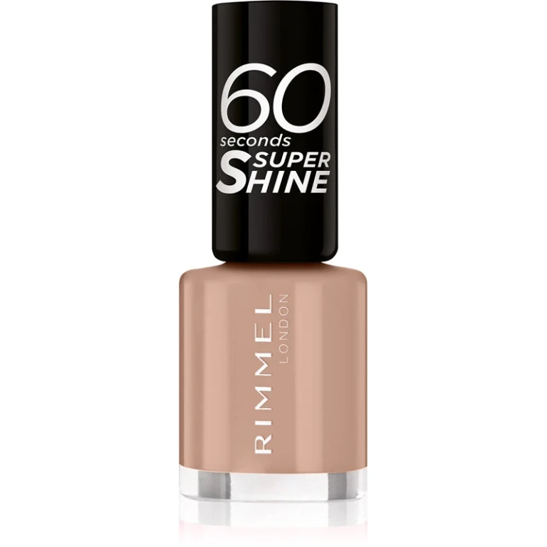 60 Seconds Super Shine Nail Polish Color 708 Kiss In The Nude 8ml
