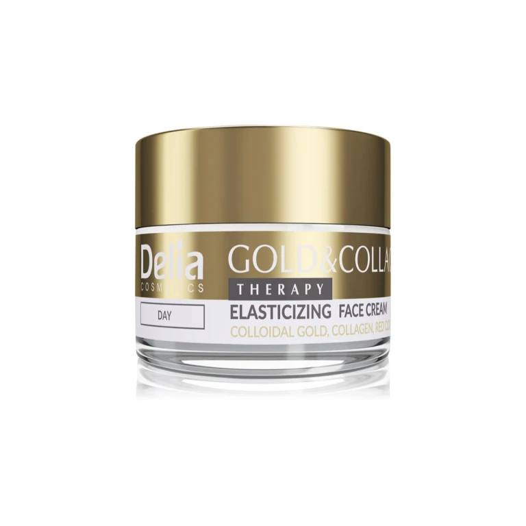 Gold & Collagen Therapy Day Cream That Increases Skin Elasticity 50 Ml