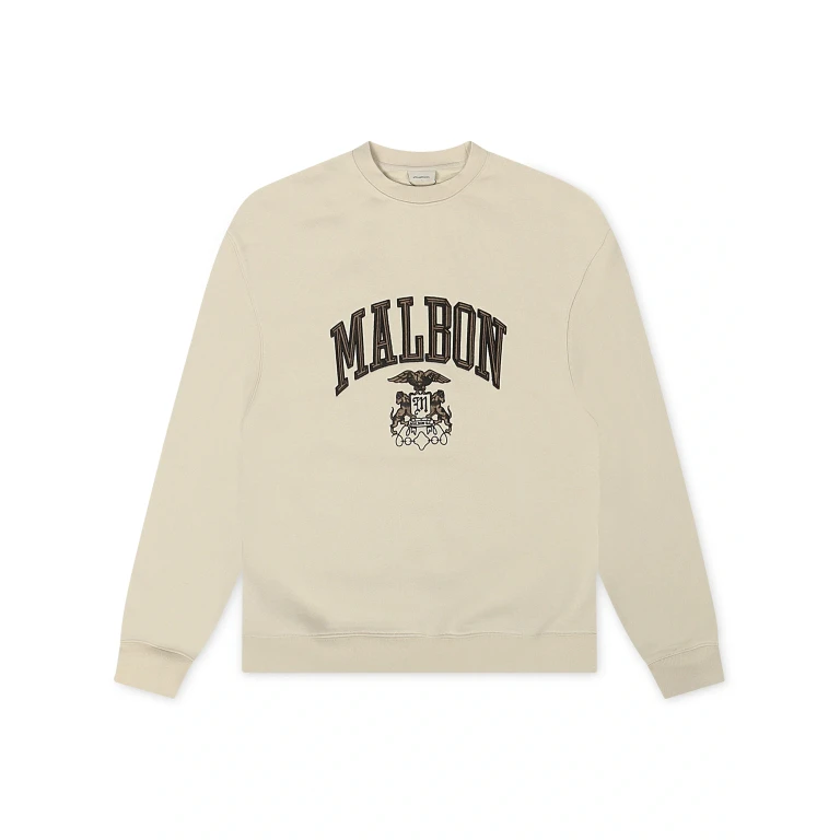 Malbon Range Oxford Sweatshirt - Ivory