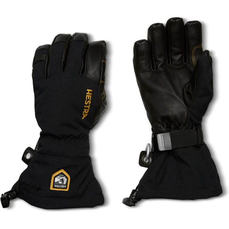 Army Leather Gore-Tex 5 Finger Gloves