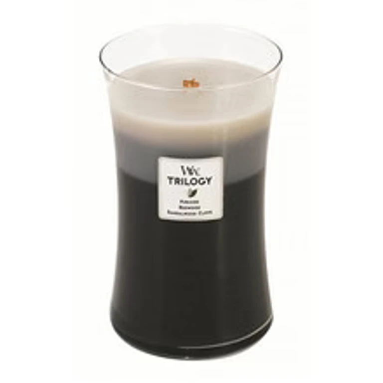 Scented candle Trilogy Fireside, Redwood, Sandalwood Clove 609g - 275.0g