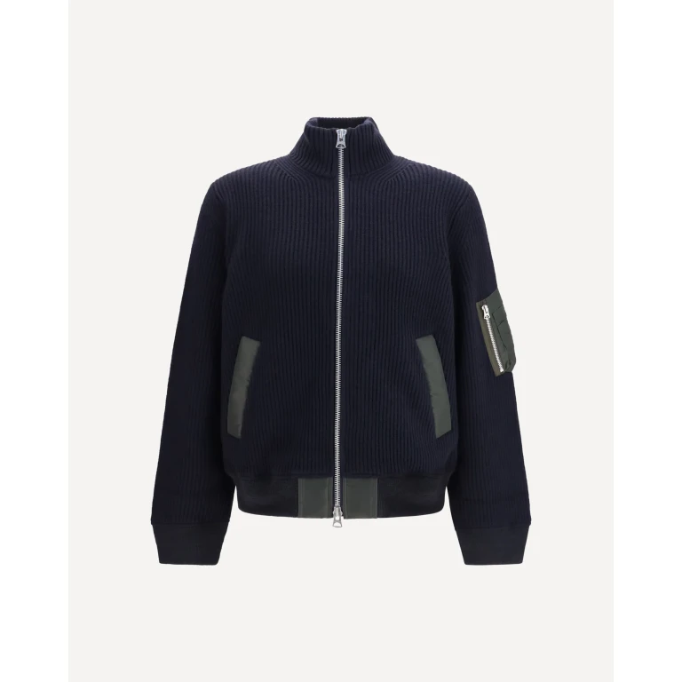 Ribbed Sweater Male 1