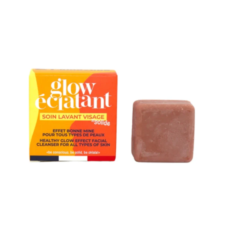Glow Éclatant Solid Face Cleanser, 28 ml