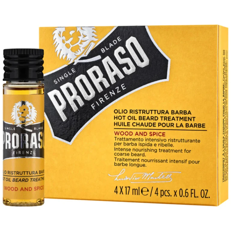 Wood & Spice Beard Oil 4x17ml