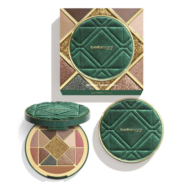 Pochette rotonda media verde